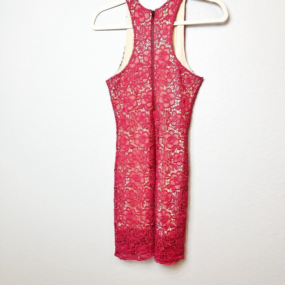 REVOLVE BRAND Lovers + Friends Radiant In Pink Mini Dress Size Small - Picture 9 of 10